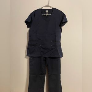Navy Blue Nurse Scrubs XS - New